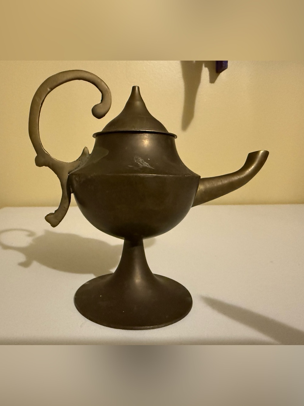 Vintage Brass Genie Lamp